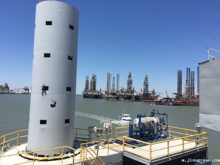 采油平台勘探、钻井专用泵阀组及原油储存系统