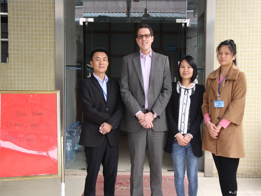 德国SIMRIT公司Mr. B. J先生莅临：点点taptap手机官网密封件科技有限公司进行考察