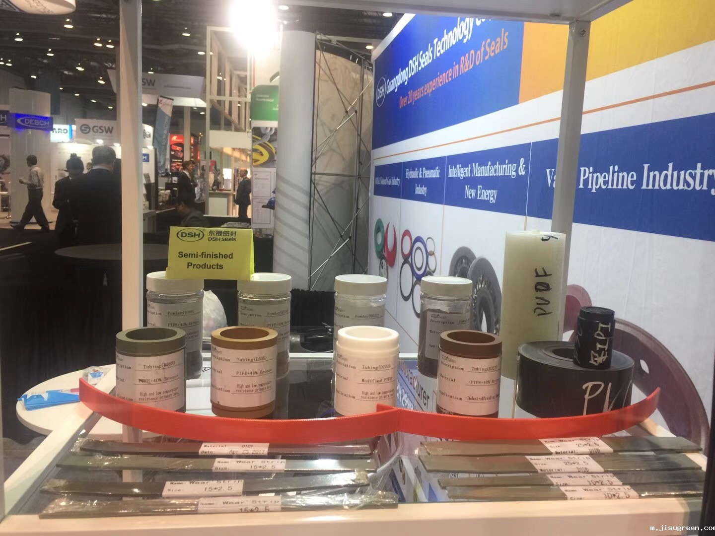 2018年第49届OTC石油展现场——点点taptap手机官网密封件公司的产品